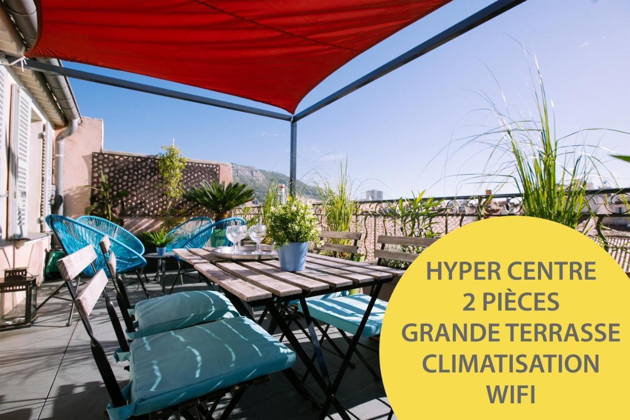 Apartamento 2 Pieces Avec Grande Terrasse - Centre De Tolón Exterior foto