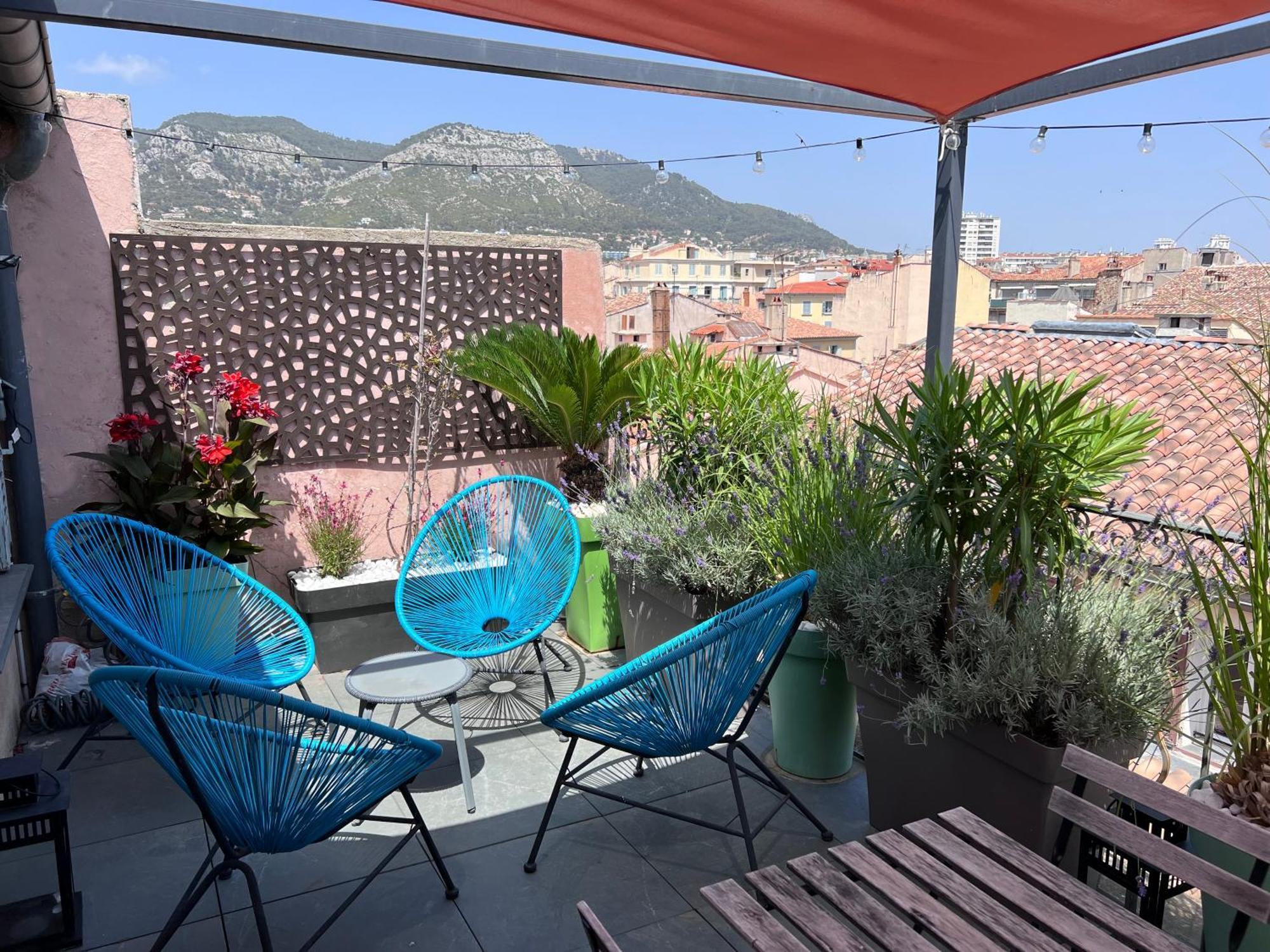 Apartamento 2 Pieces Avec Grande Terrasse - Centre De Tolón Exterior foto