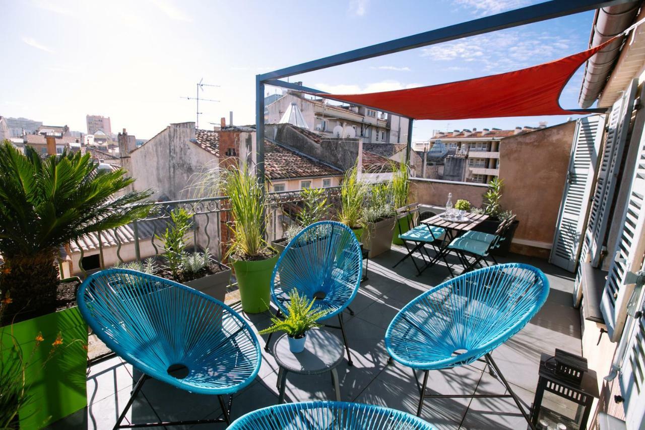 Apartamento 2 Pieces Avec Grande Terrasse - Centre De Tolón Exterior foto